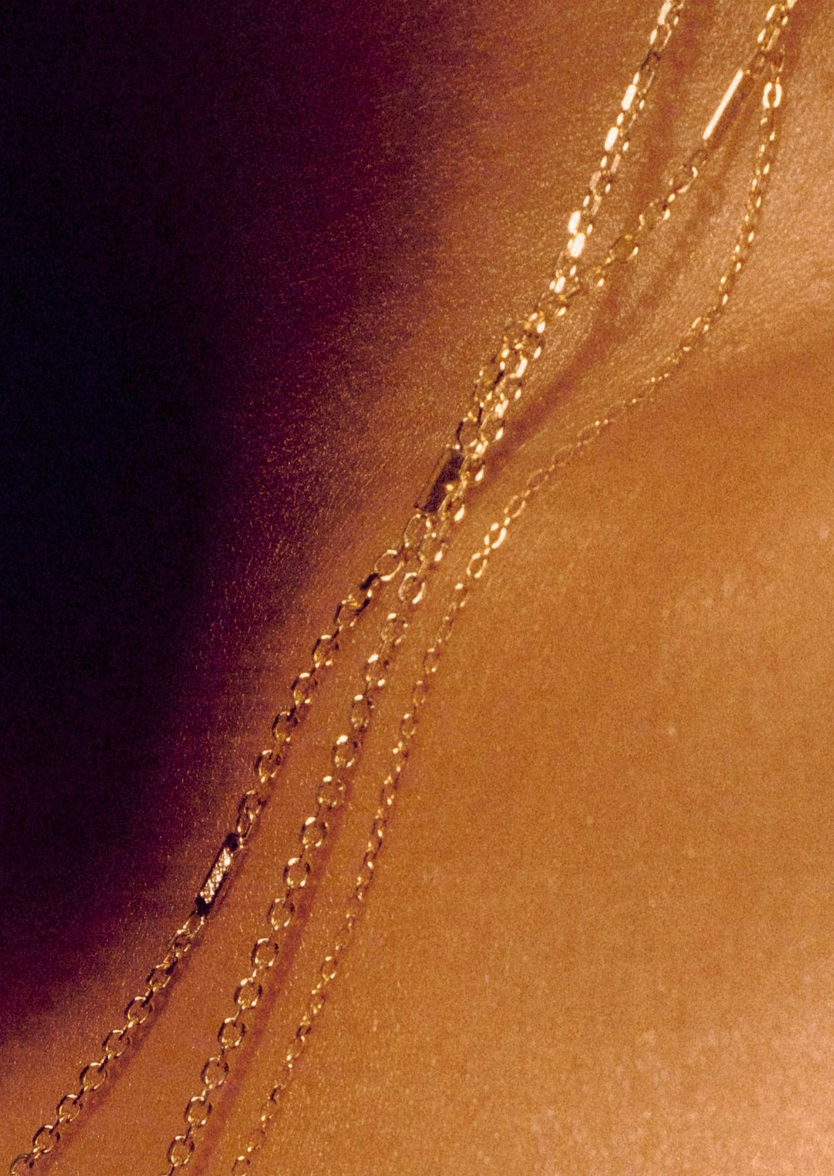 Minimalist Jewelry 14k Solid Gold Chain | Christina Magdolna