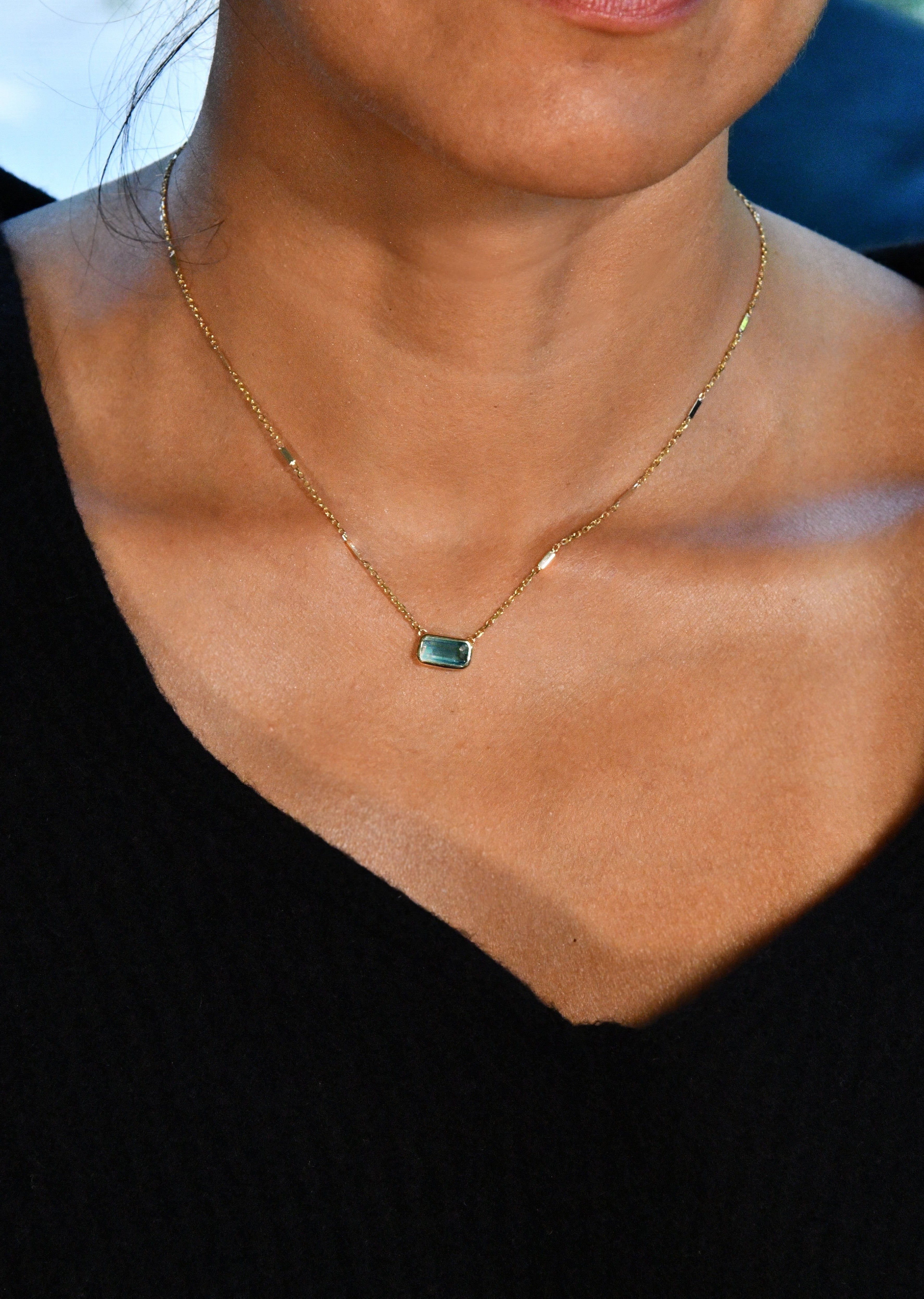 Blue Tourmaline Jewelry | Christina Magdolna