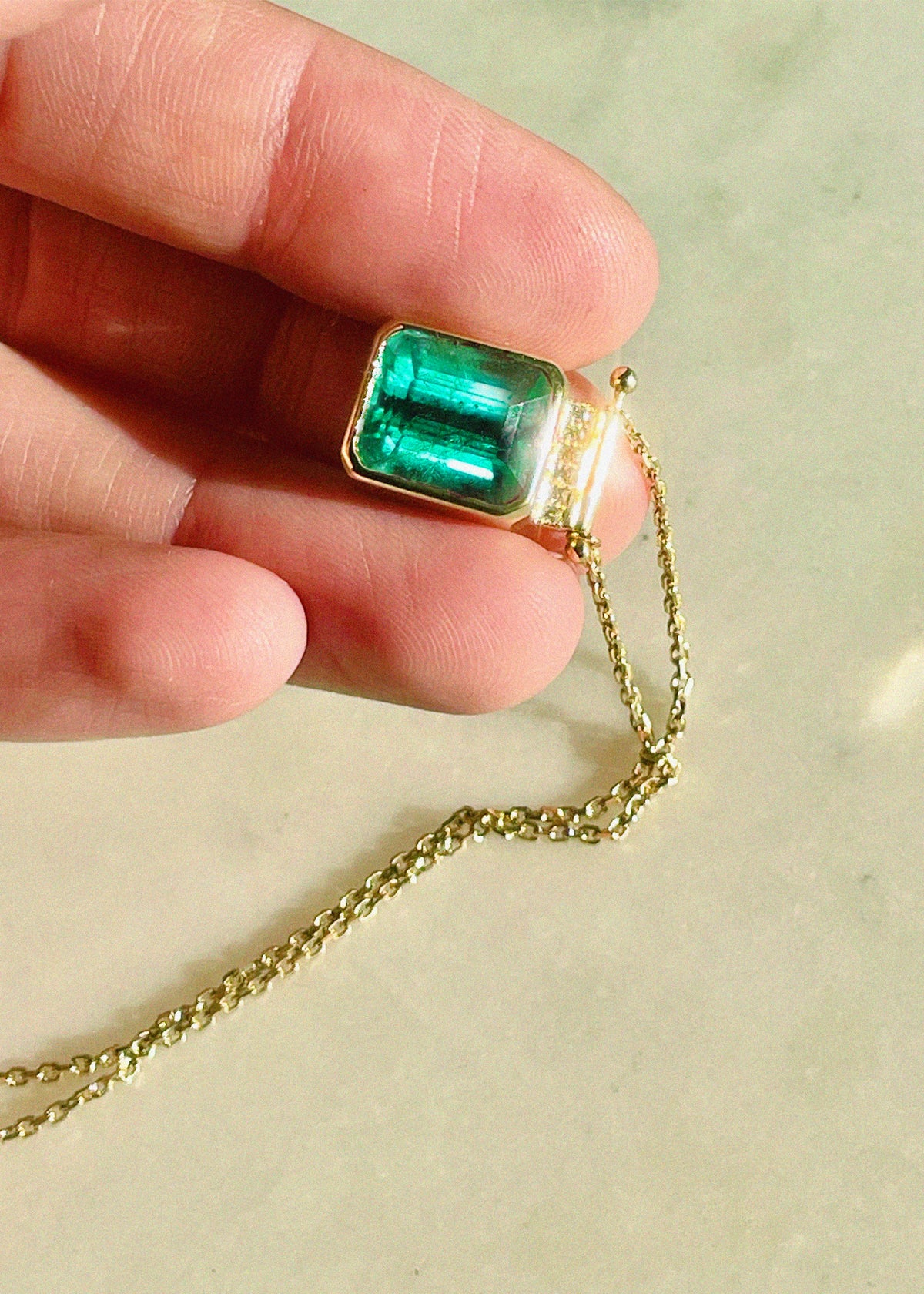 Emerald Reverie Necklace