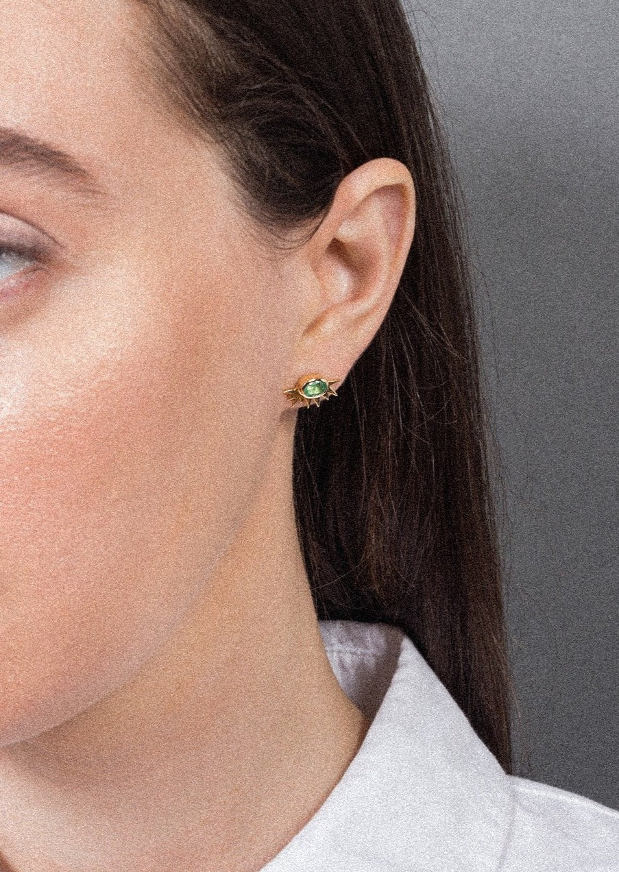 Star jewelry with emerald | Christina Magdolna