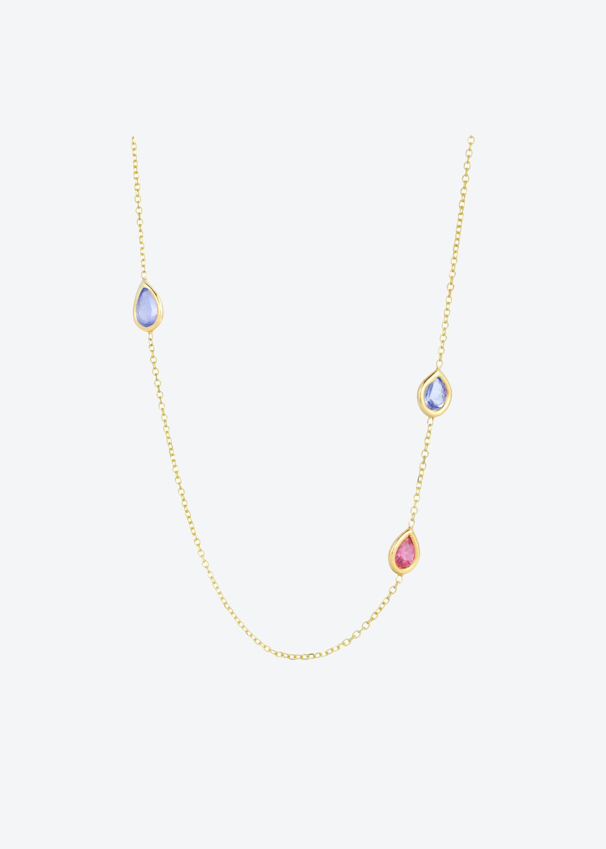 Asymmetric Suncatcher Necklace