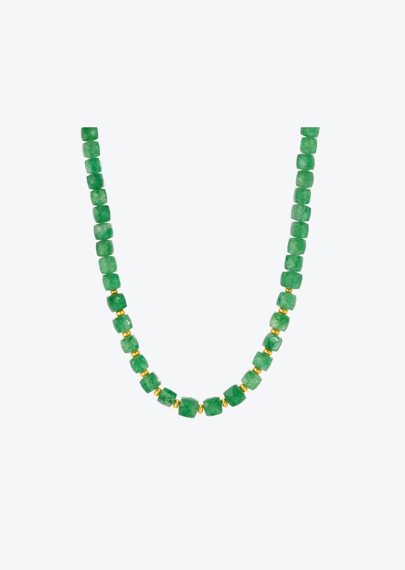Green gemstone beads | Christina Magdolna