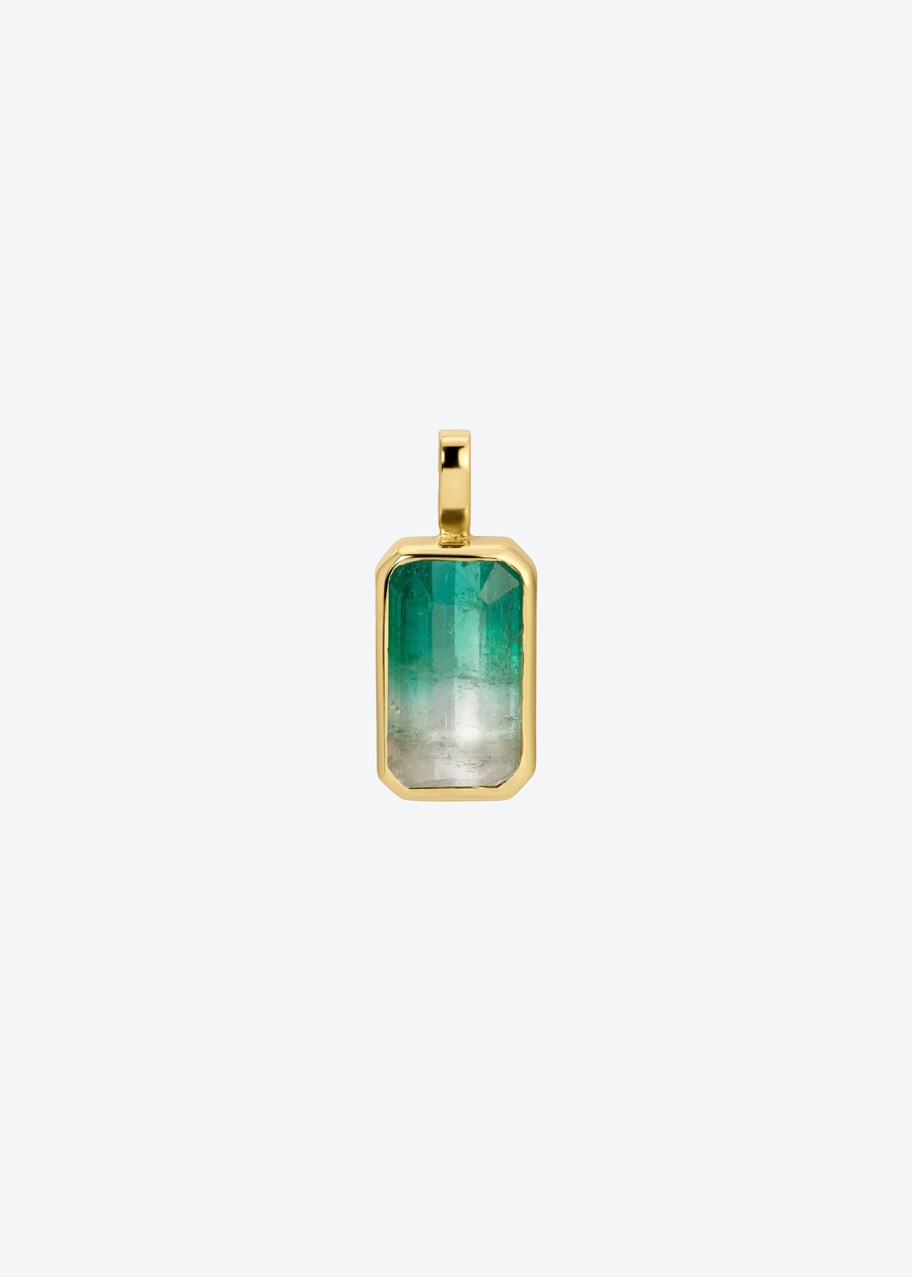 Bicolor Tourmaline Pendant
