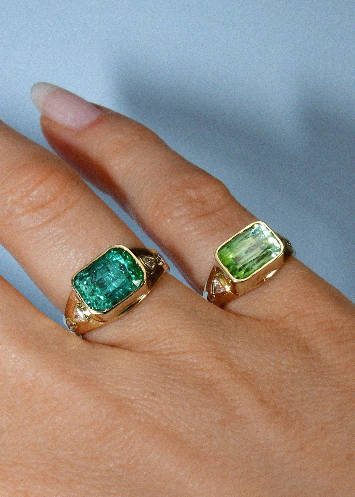 Blue Gemstone Ring