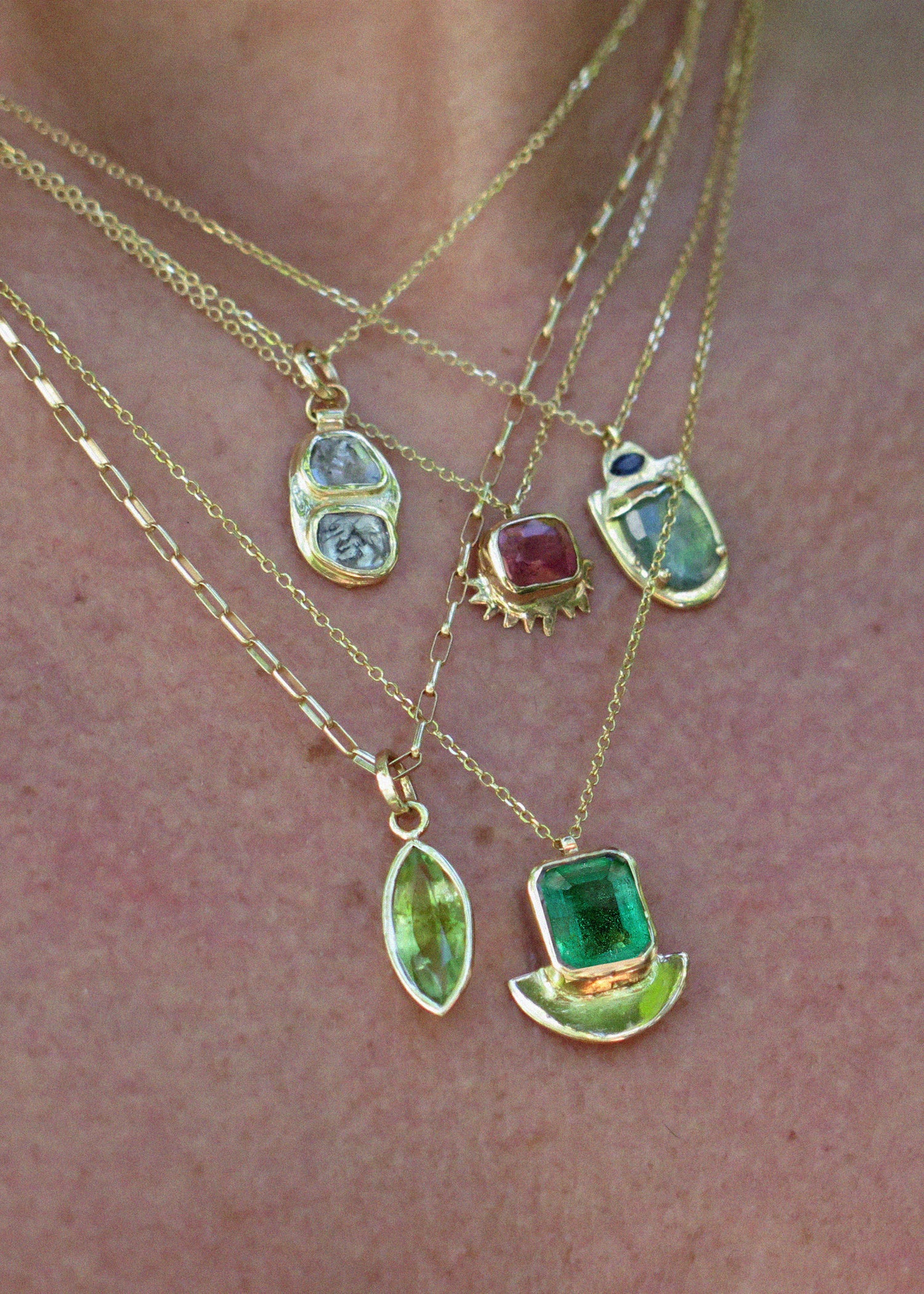 May Birthstone Charm