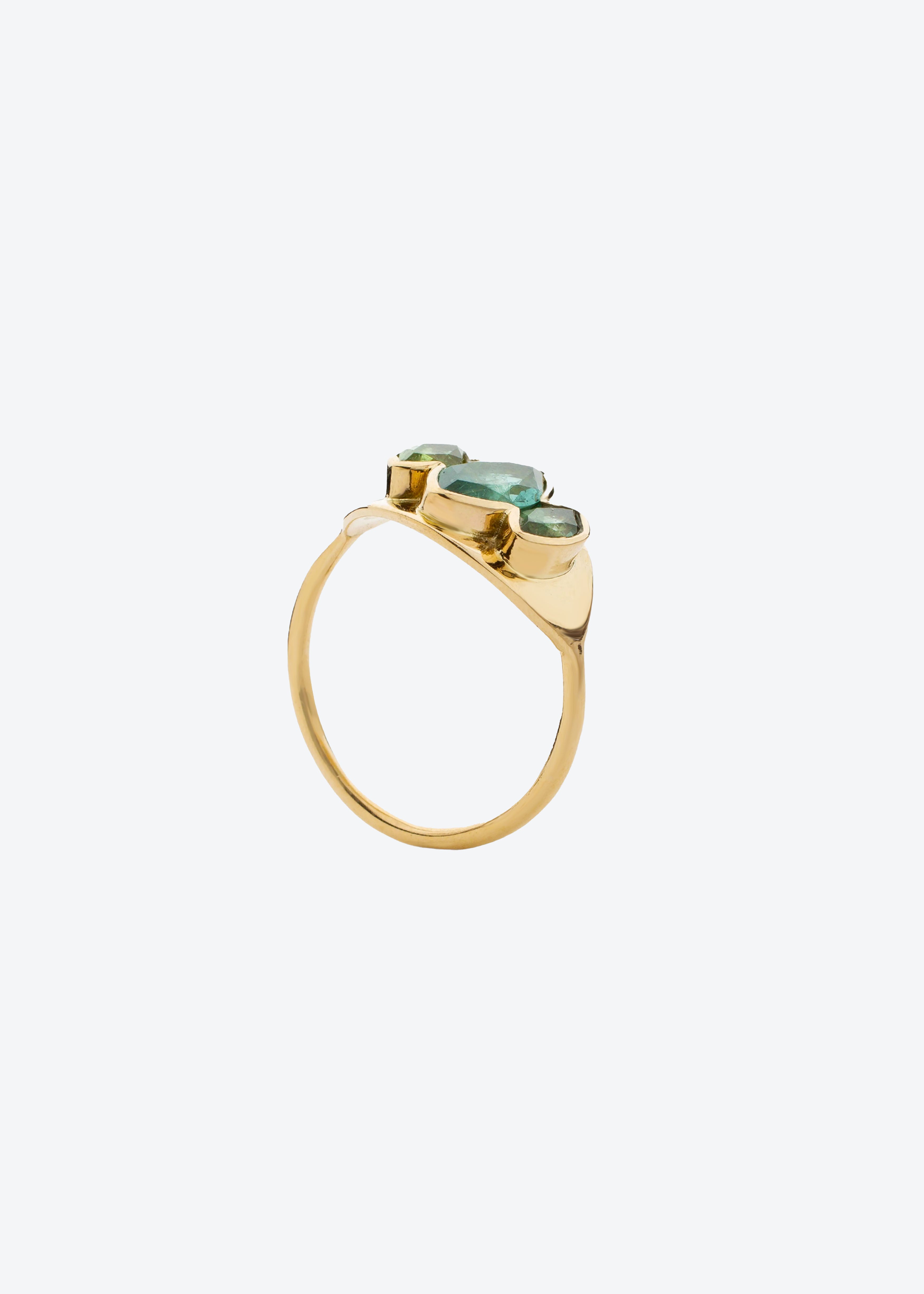 Light Ring in Green Tourmaline