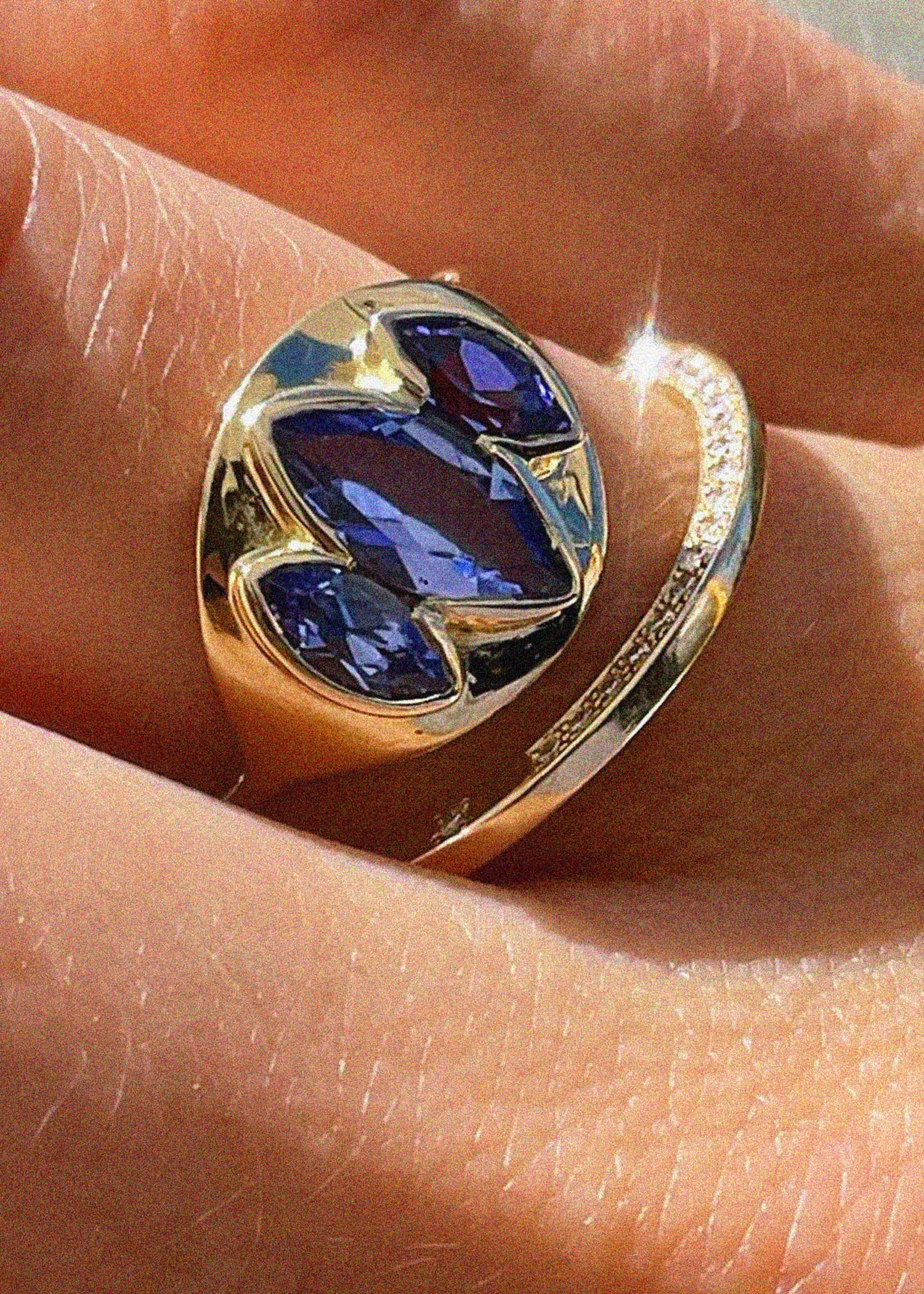 Tanzanite Ete Ring | Christina Magdolna