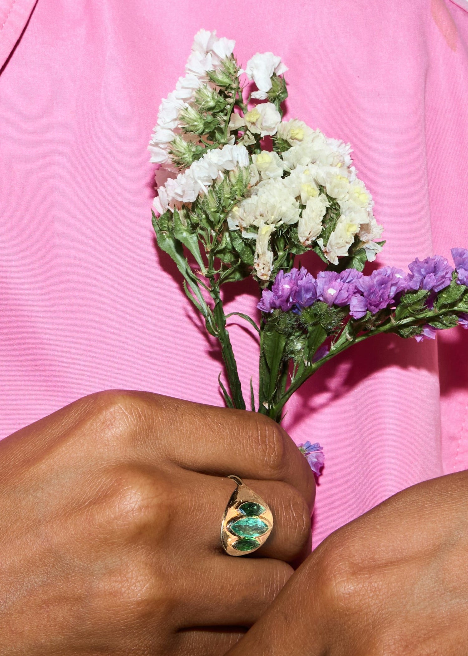 Light Ring in Green Tourmaline