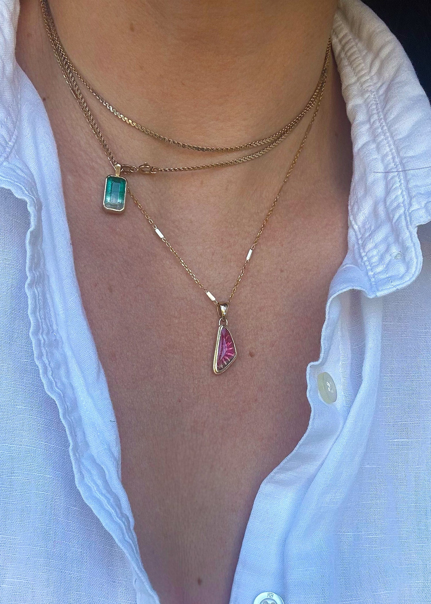 Sun & Stars Reversible Pendant