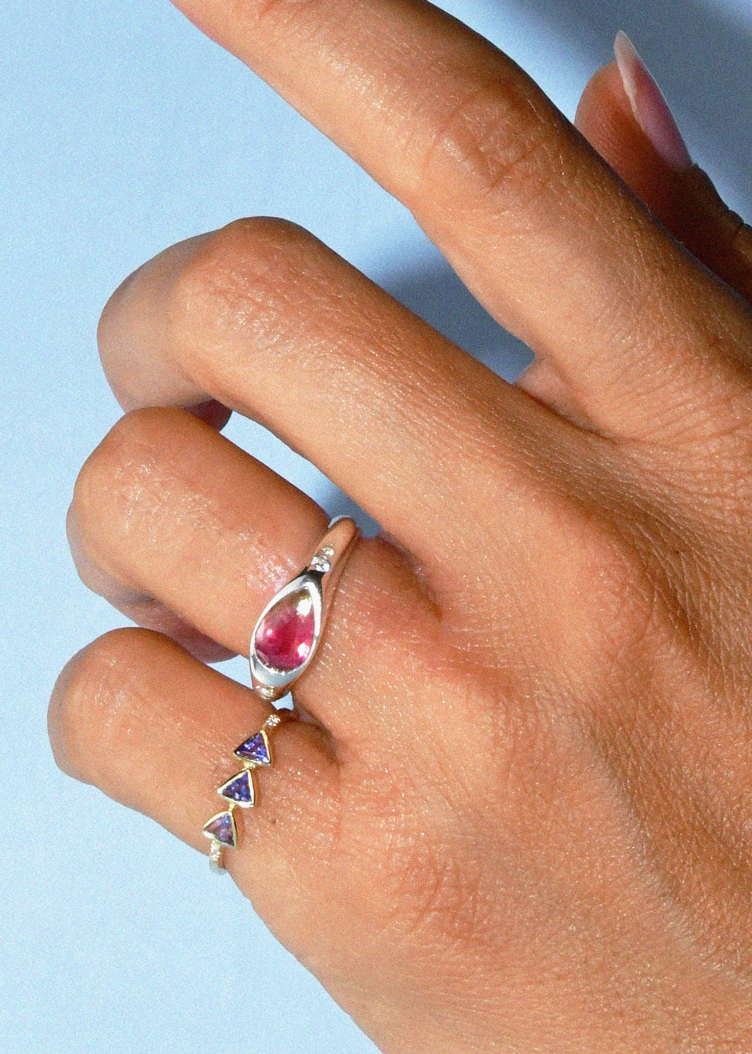 Shooting Star Silver Ring