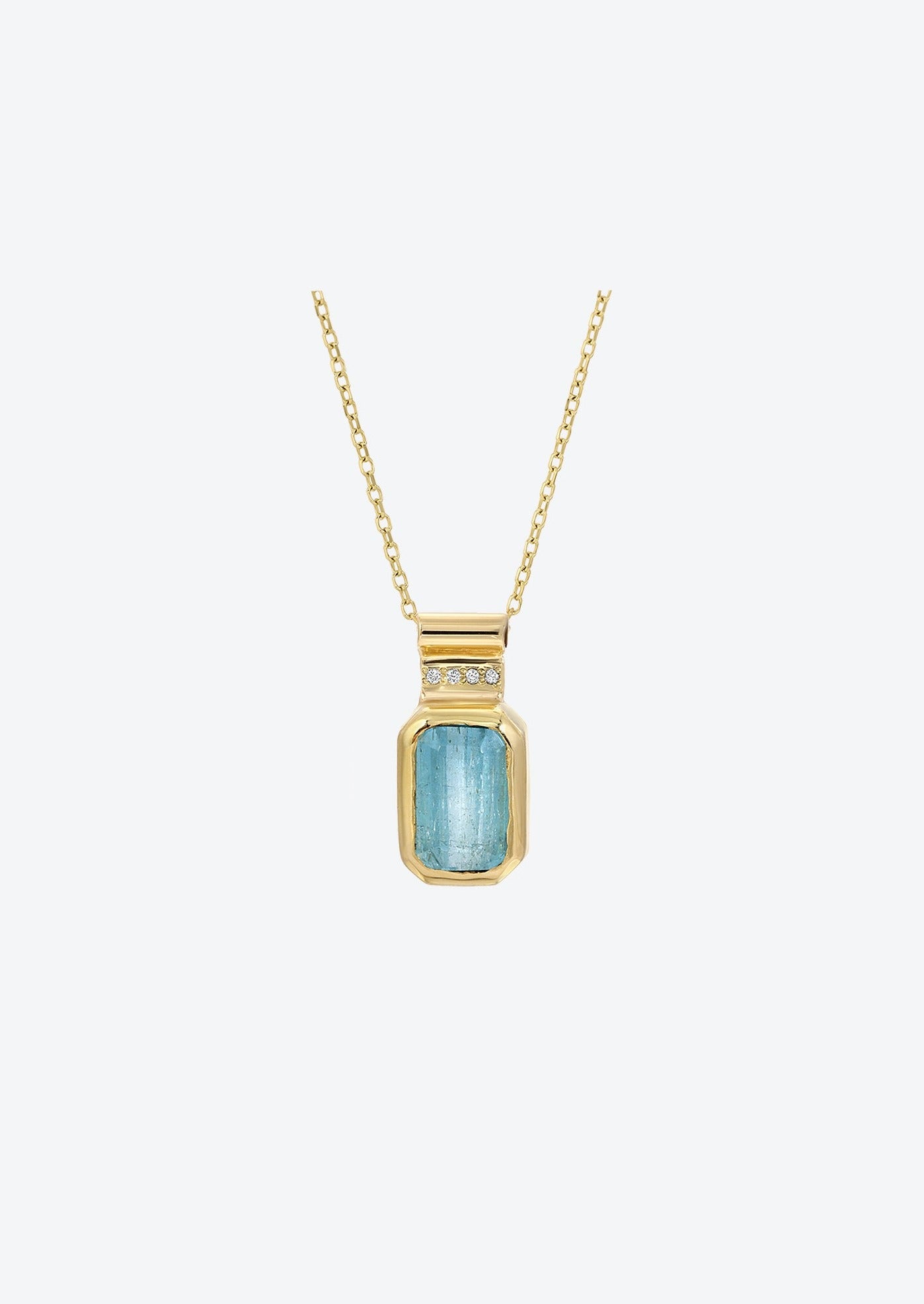 Pave Diamond Necklace Star Jewelry | Christina Magdolna