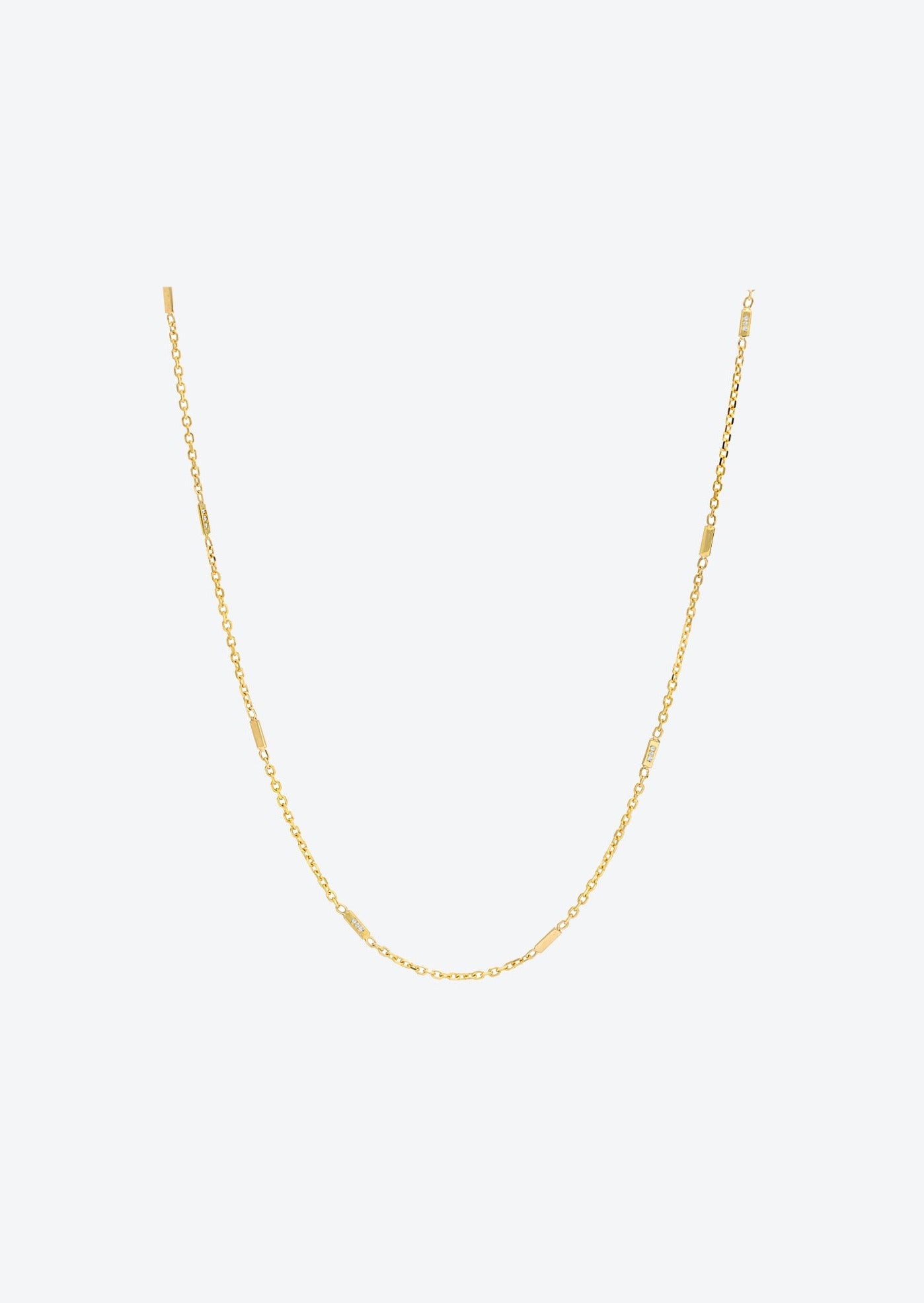 14k Solid Gold Chain Minimalist Jewelry | Christina Magdolna