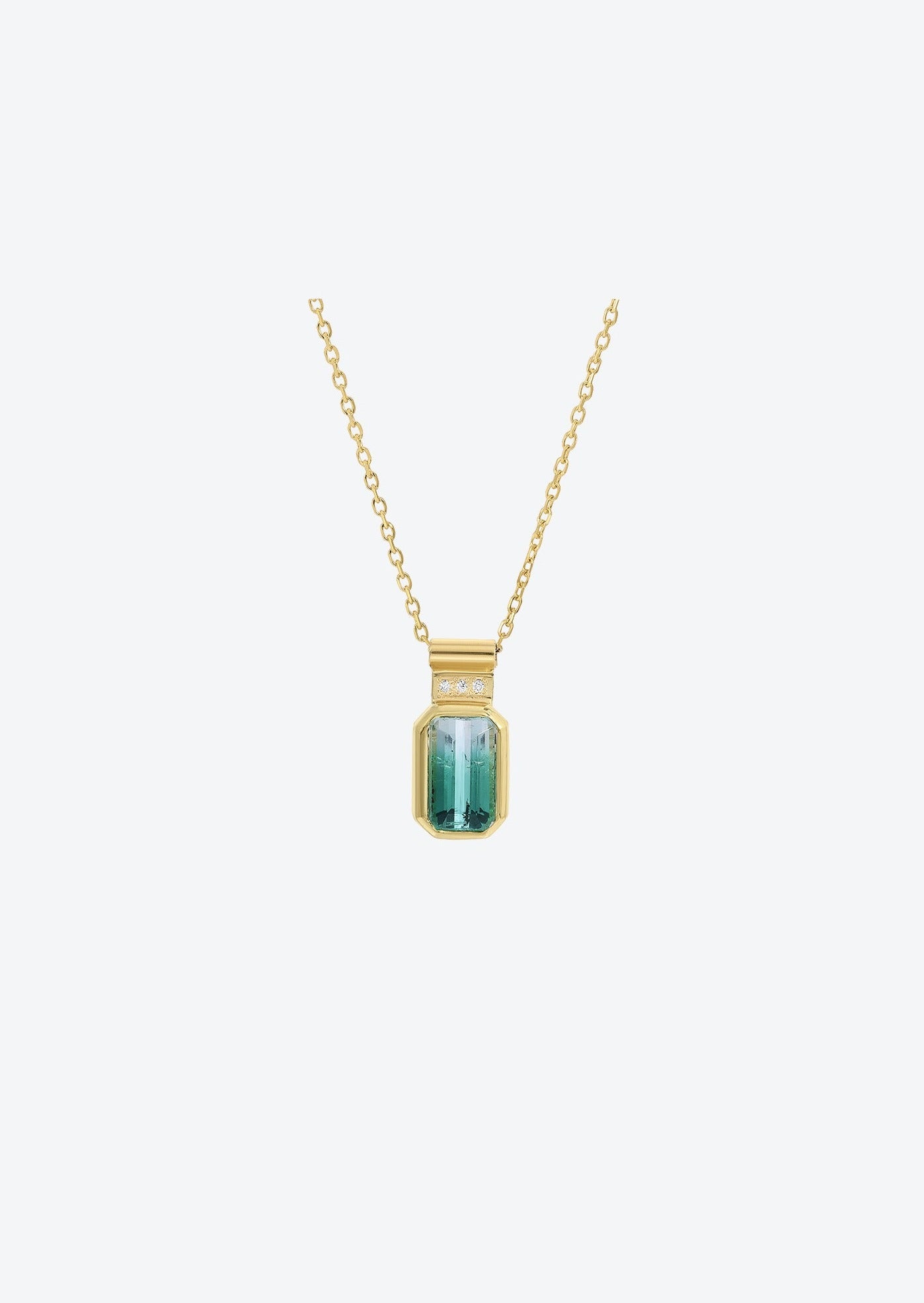 Bi color Tourmaline Jewelry | Christina Magdolna