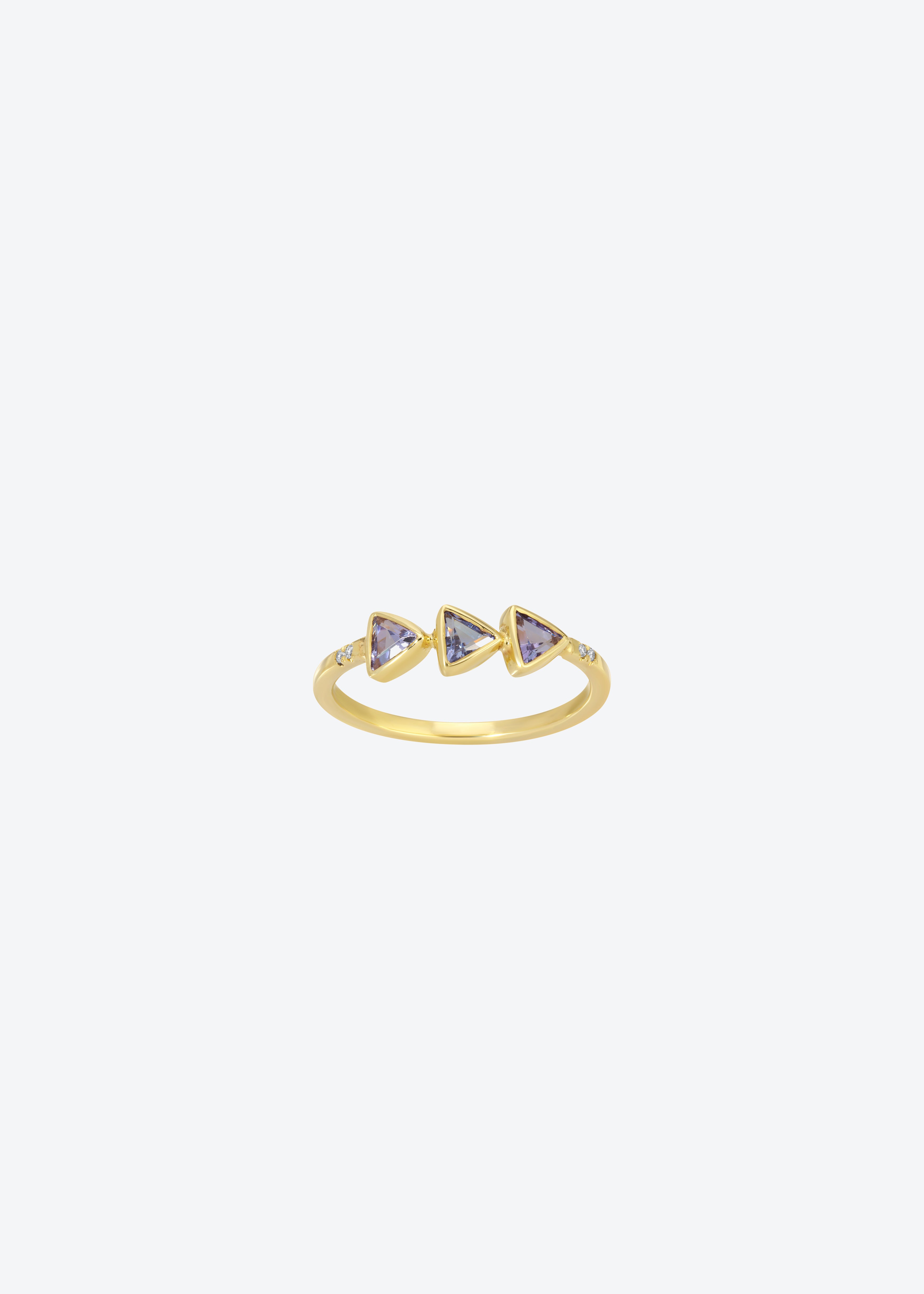 Tanzanite Pinky Ring
