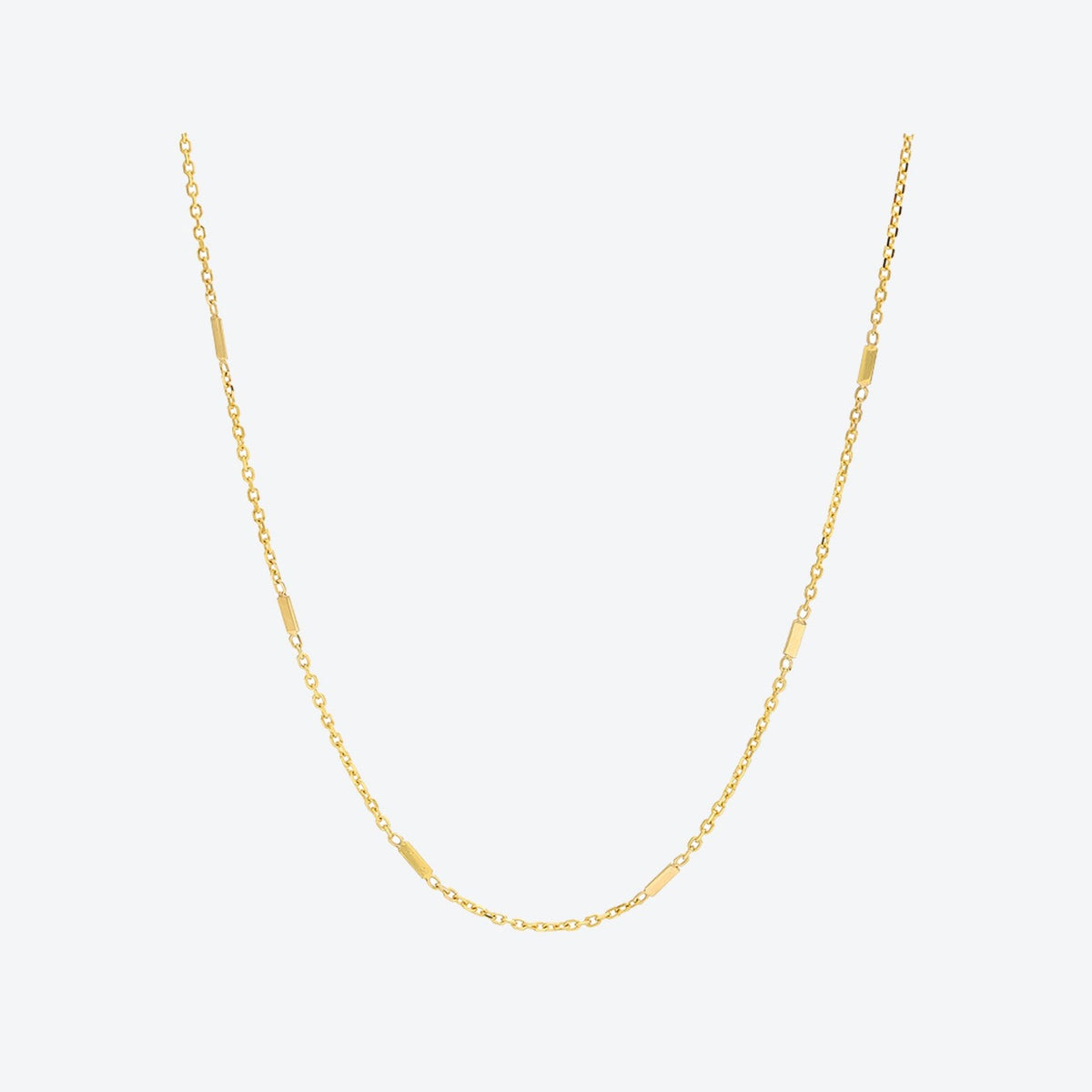 Diamond-Cut Chain Necklace • 14K Solid Gold • Christina Magdolna