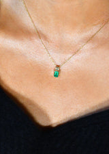 Stardust Necklace in Emerald