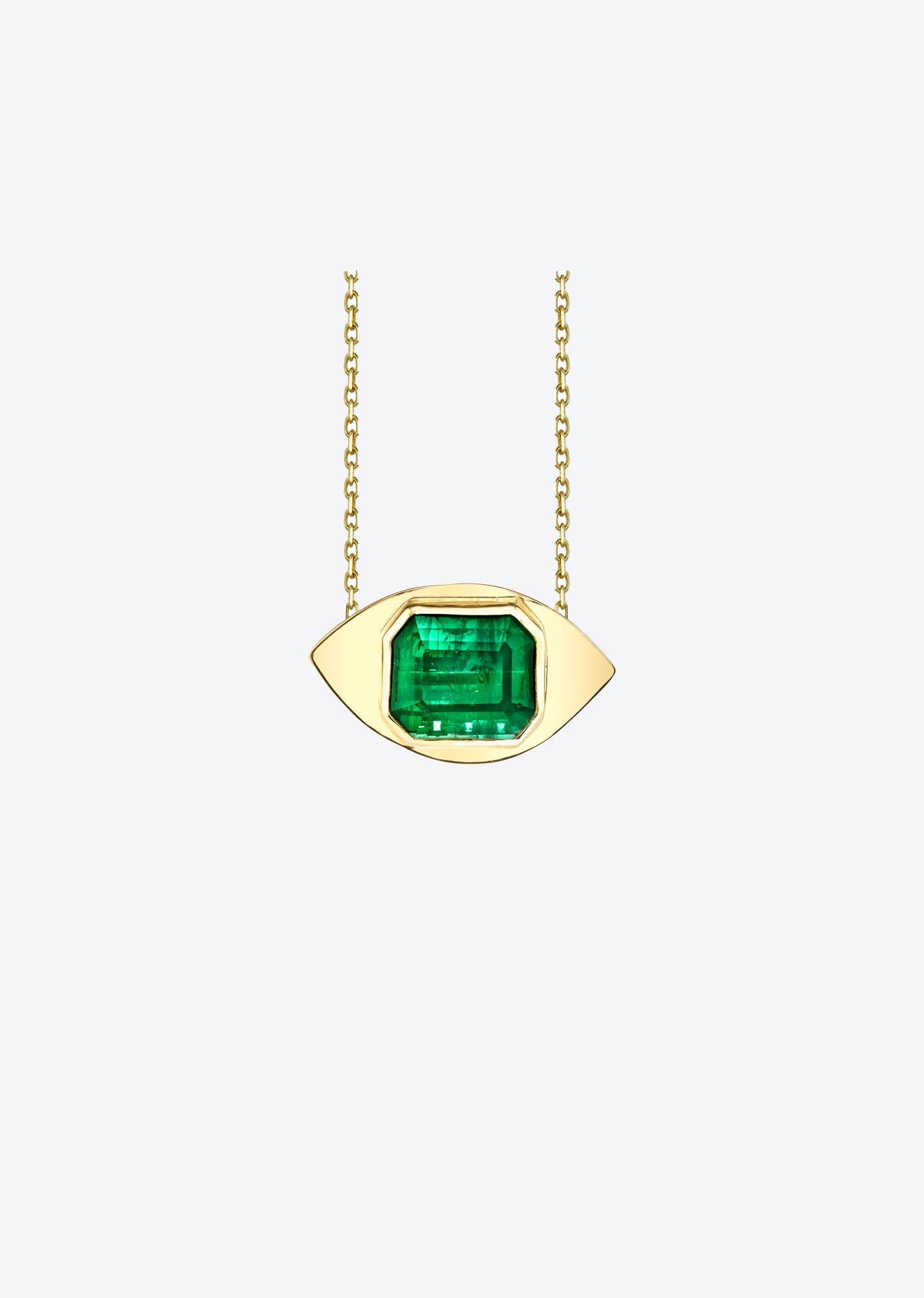 Emerald Eye Necklace