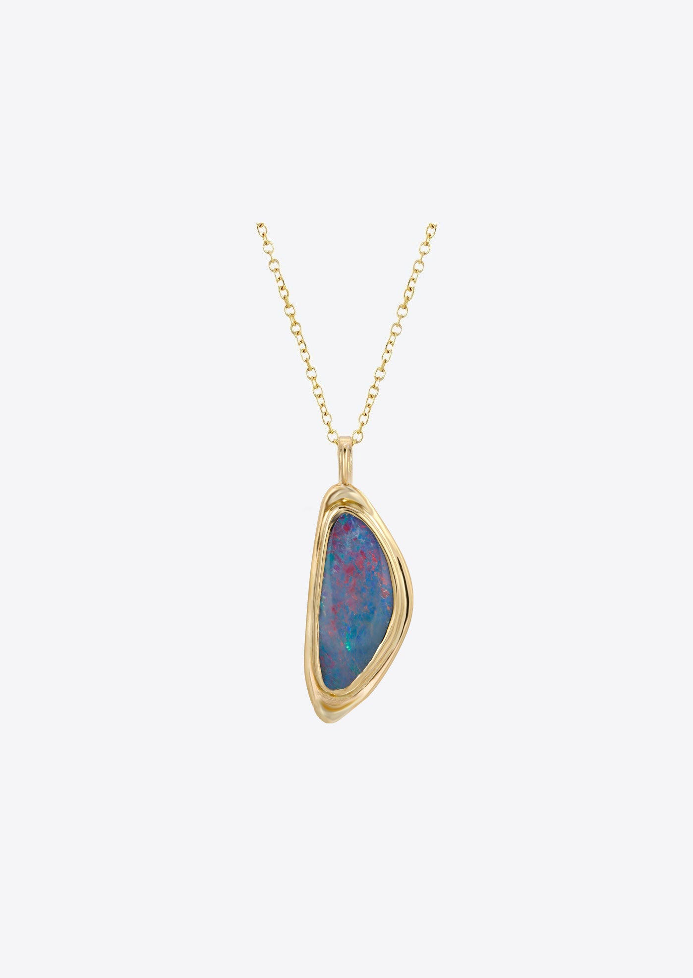 Opal Necklace | Opal Pendant Necklace | Christina Magdolna