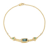 Night Palma Bracelet in Emerald