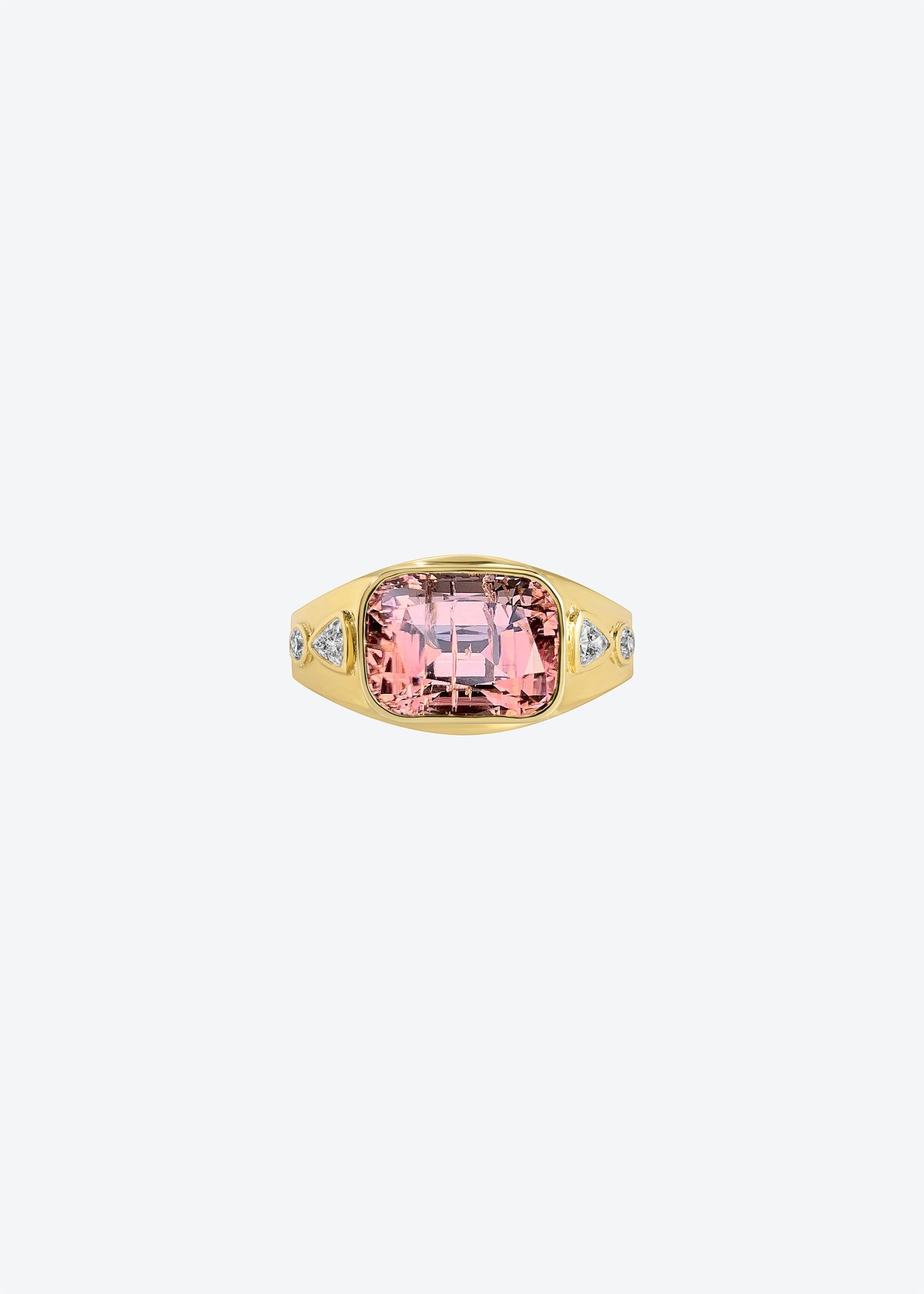 Peach Gemstone Ring