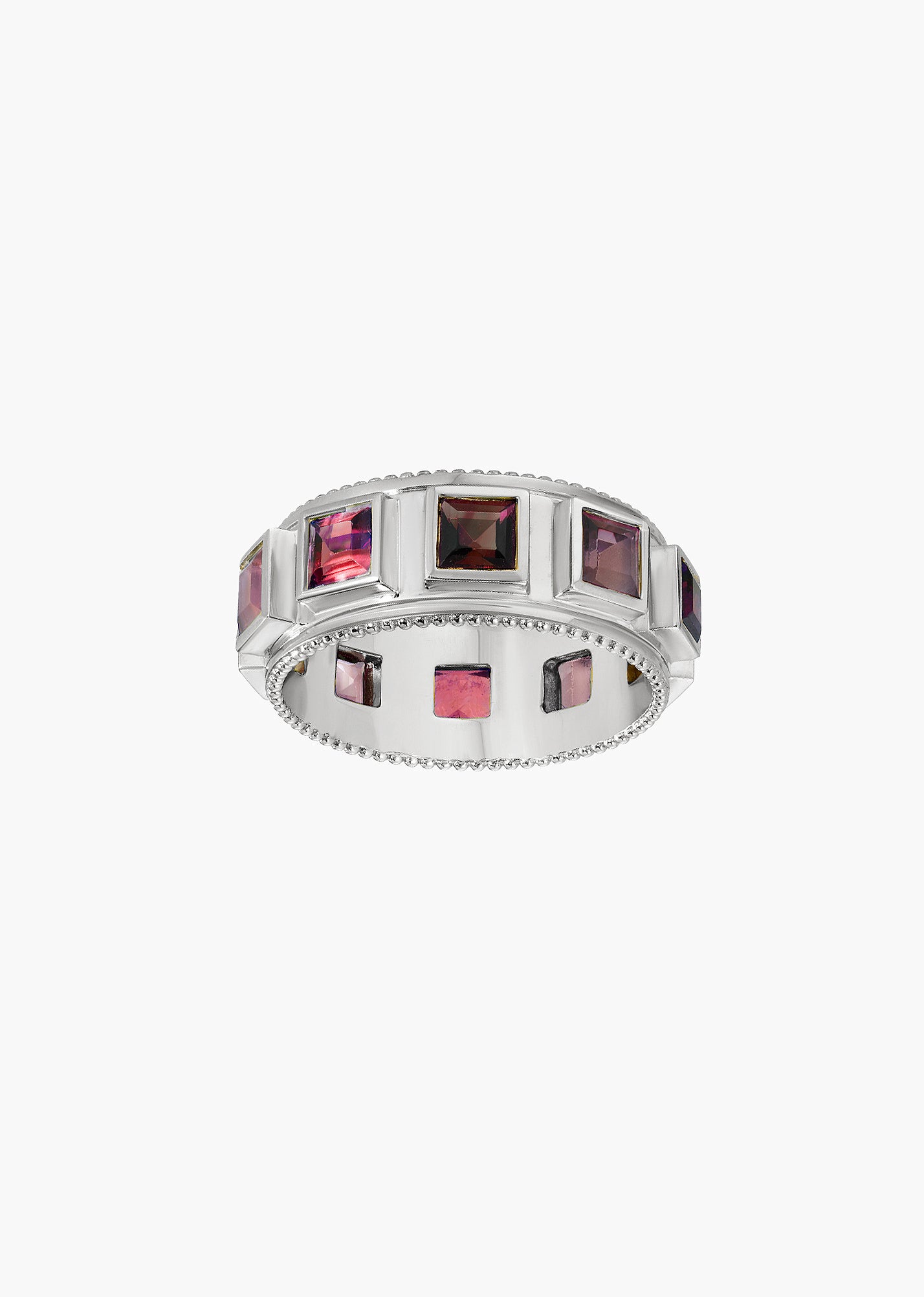 Melon Drop Silver Ring