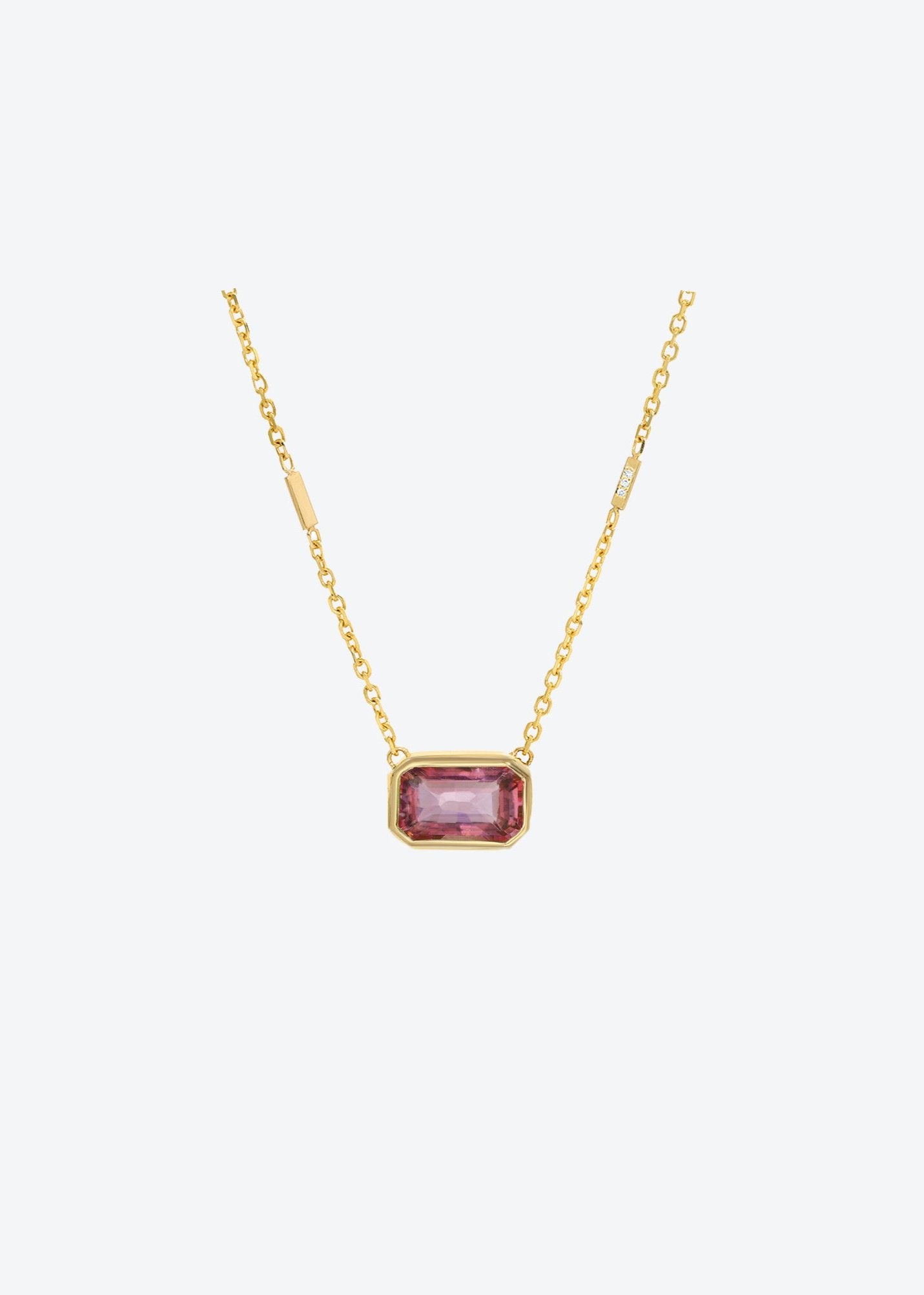 Oasis Necklace in Pink Tourmaline