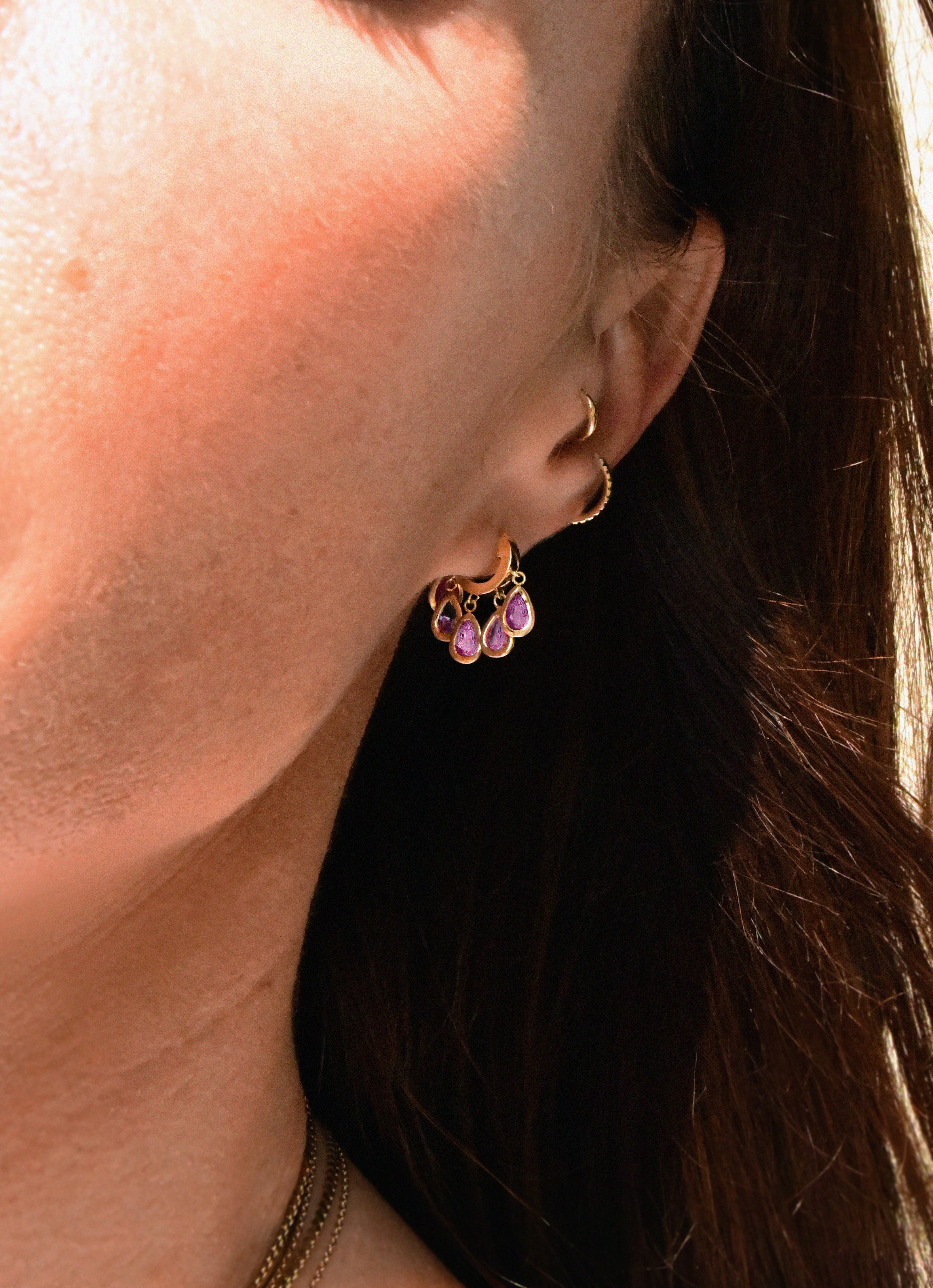 Berry Huggies in Pink Sapphire