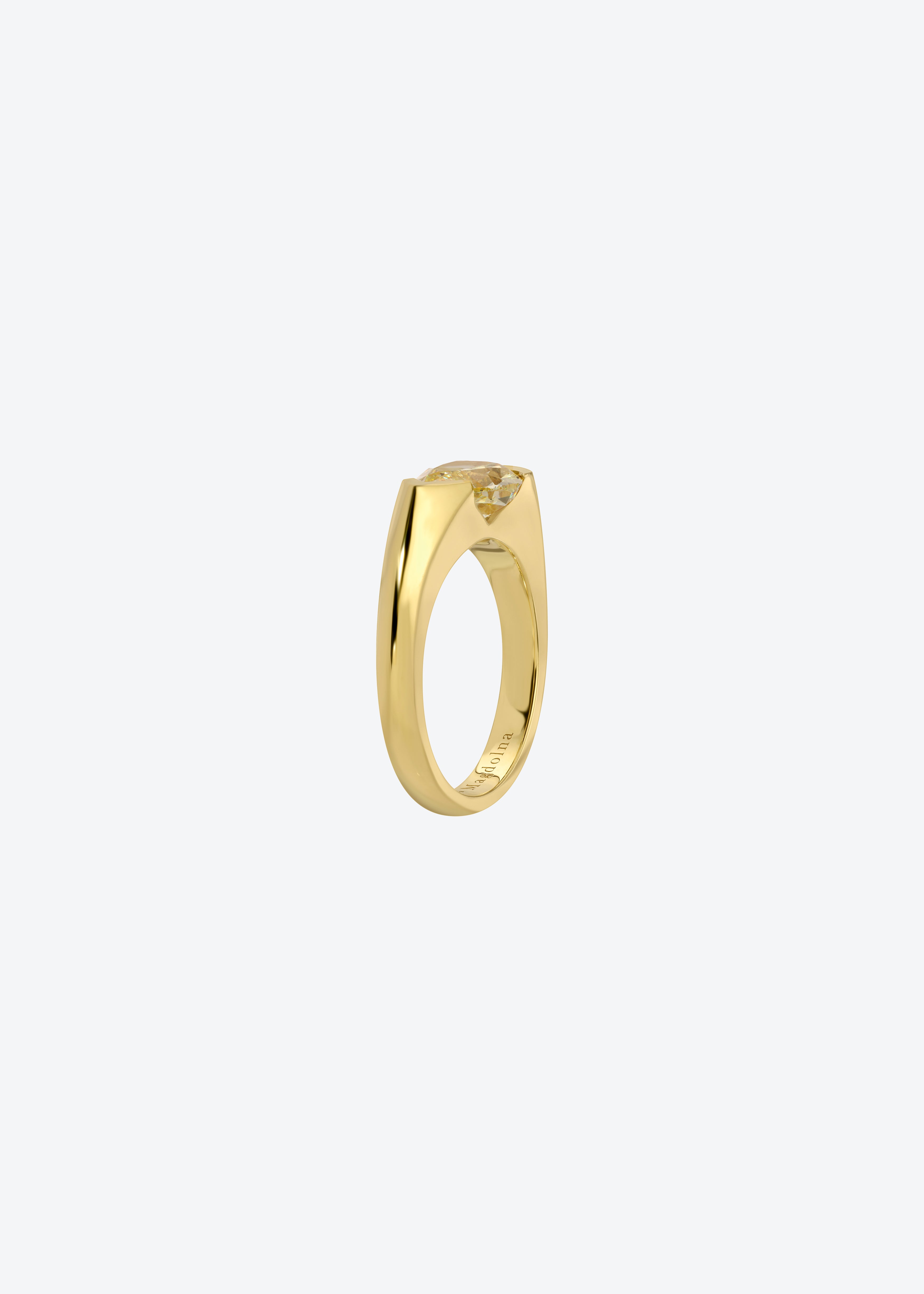 Shooting Star Yellow Diamond Ring