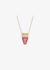 Stardust Necklace in Pink Shield Tourmaline