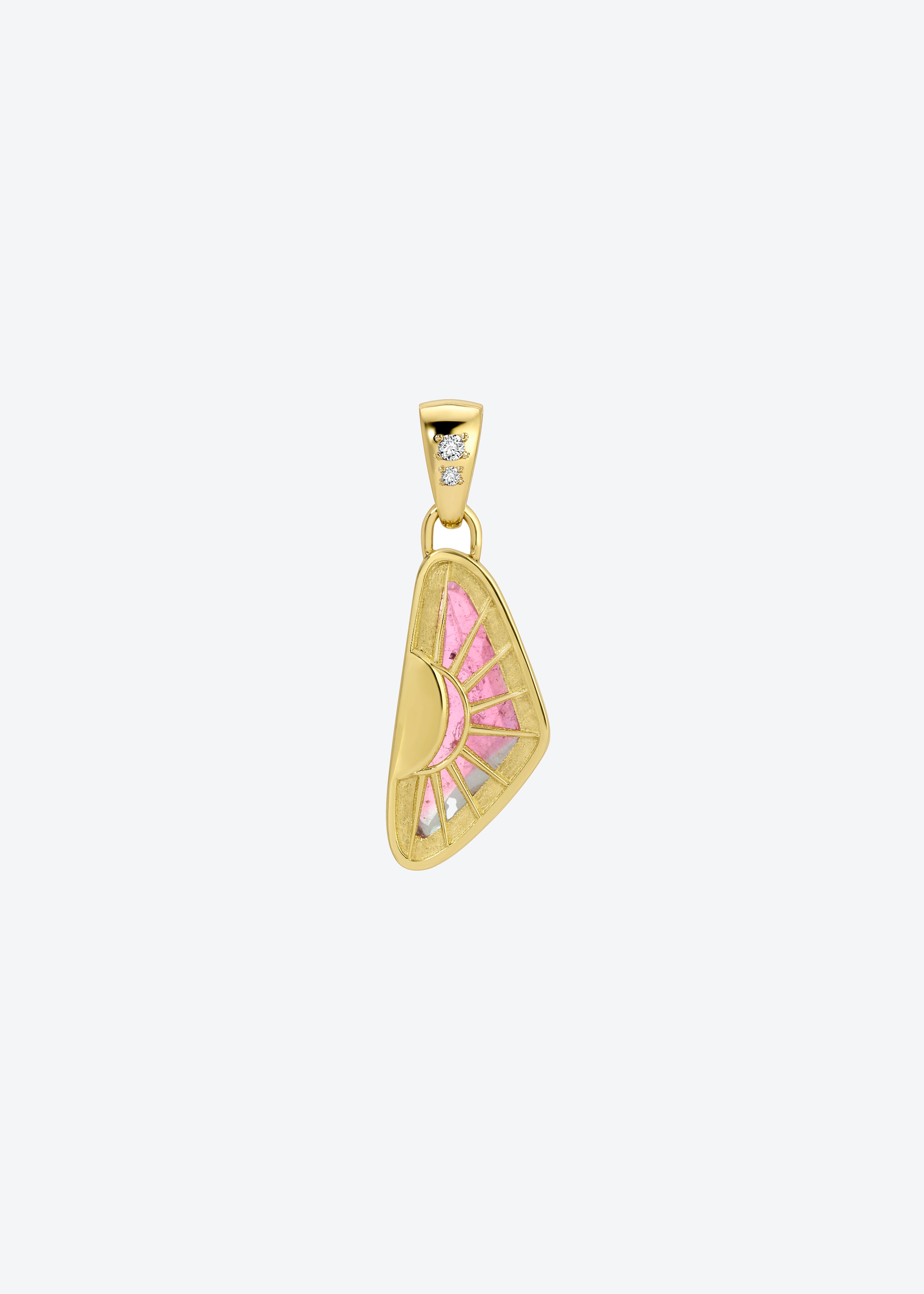 Sun & Stars Reversible Pendant